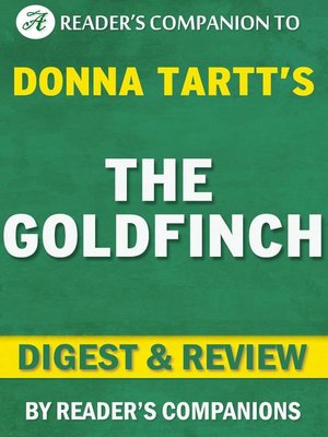cover image of The Goldfinch by Donna Tartt | Digest & Review